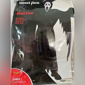 Spirit Ghost Face Kids Costume - Black